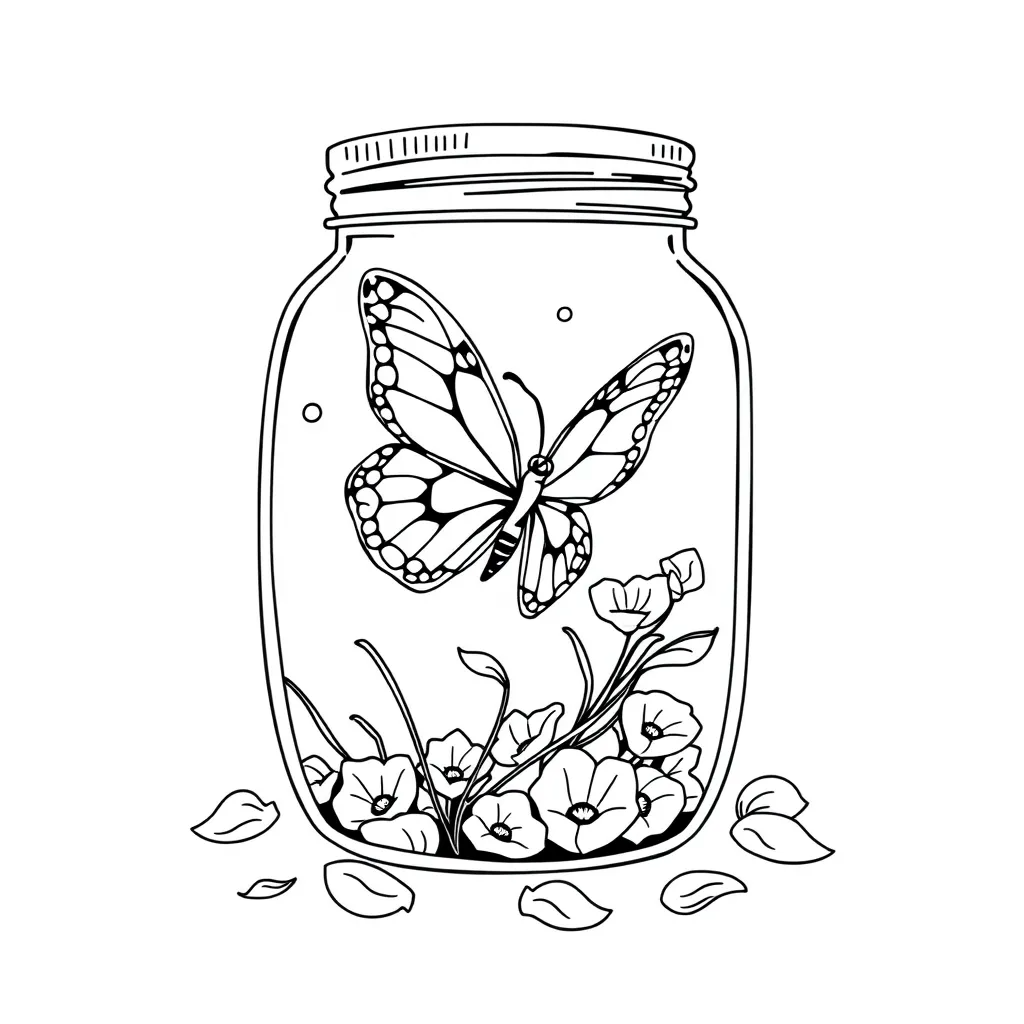 Butterfly in a Jar (Set Free)