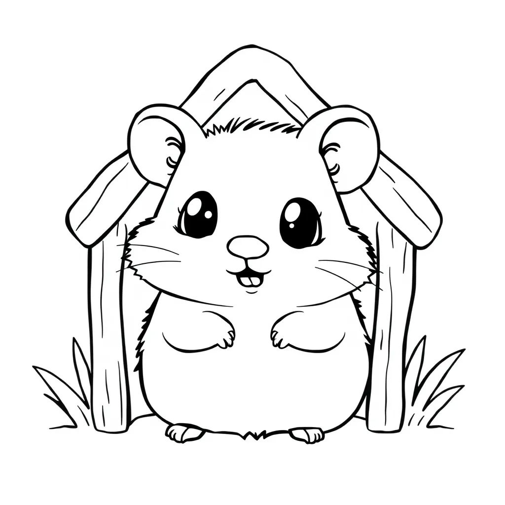 Hamster riding a skateboard down a ramp